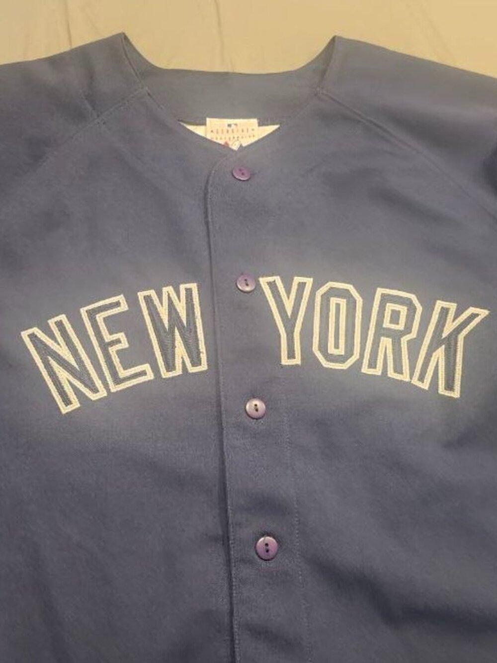 Vintage Y2K MLB New York Yankees #13 Alex Rodriguez Graphic Jersey Size Youth L - Picture 4 of 6